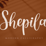 Shepila Font Poster 1