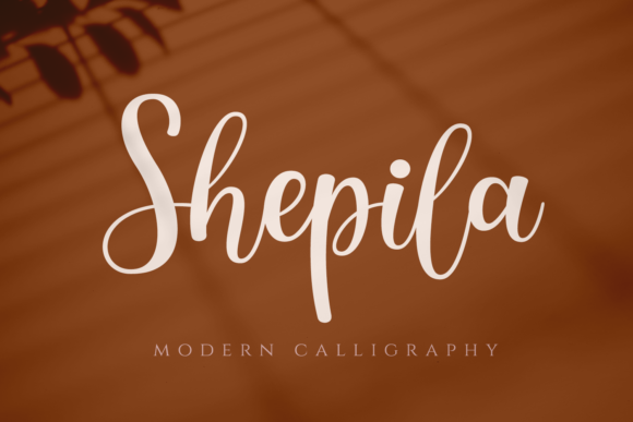 Shepila Font Poster 1