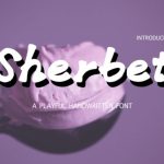 Sherbet Font Poster 1