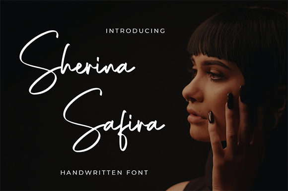 Sherina Safira Font Poster 1