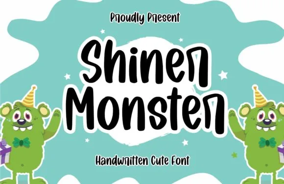 Shiner Monster Font Shiner Monster Font Poster 1