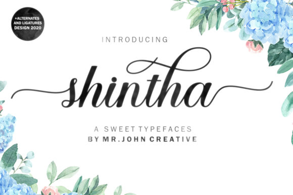 Shintha Font Poster 1