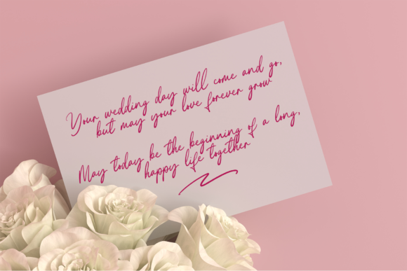 Shiny Hearts Font Poster 5
