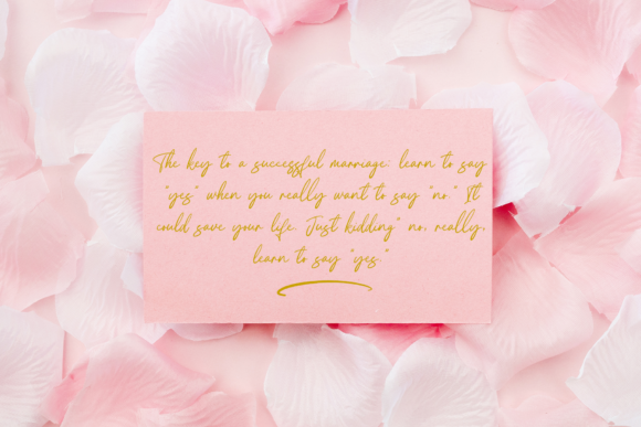 Shiny Hearts Font Poster 7