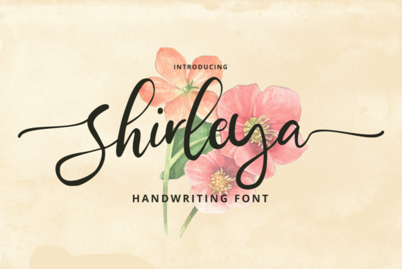 Shirleya Font Poster 1