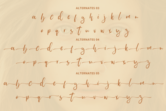 Shirleya Font Poster 9