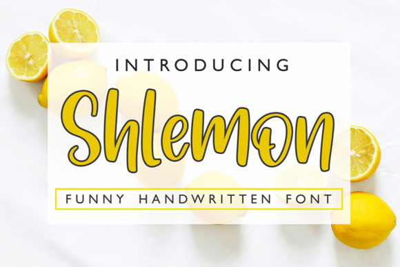 Shlemon Font Poster 1