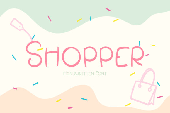 Shopper Font Poster 1