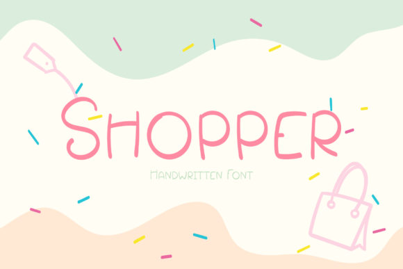 Shopper Font Poster 1