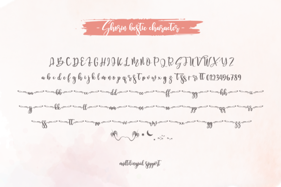 Shorin Bestie Font Poster 6