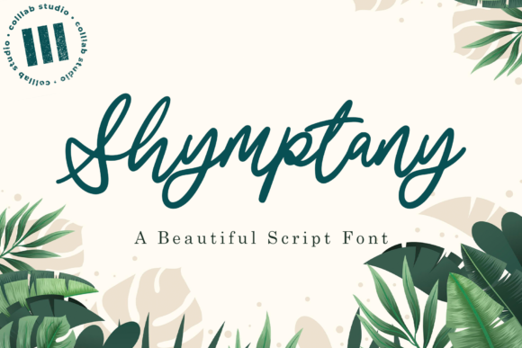 Shymptany Font Poster 1