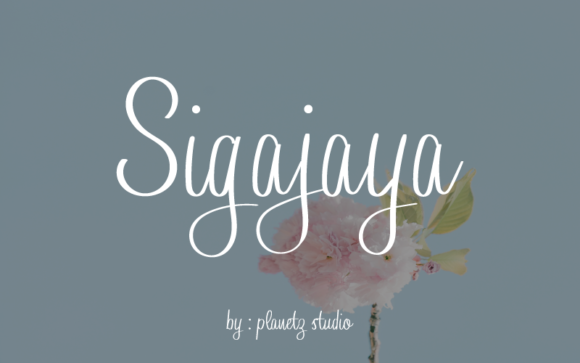 Sigajaya Font Poster 1