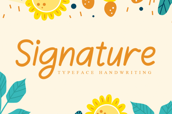 Signature Font