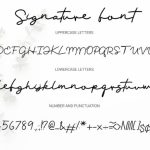 Signature Font Poster 5