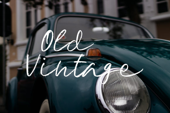 Signature Brush Font Poster 5