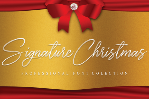 Signature Christmas Font