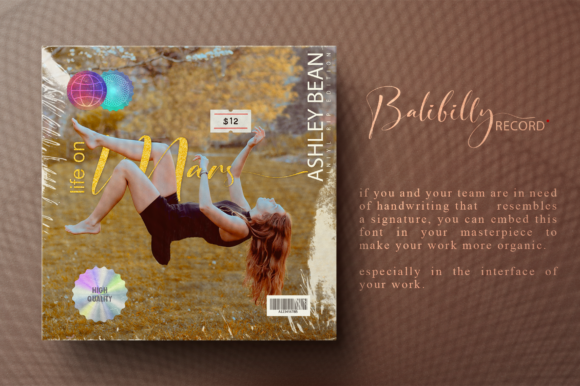 Signature Photopedia Font Poster 12