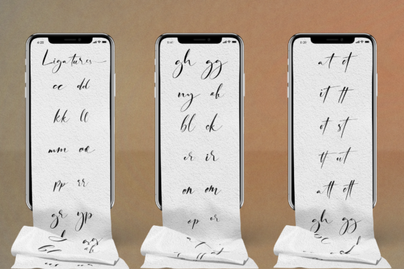 Signature Photopedia Font Poster 9