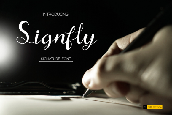 SignFly Font Poster 1
