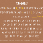 Simaro Font Poster 10
