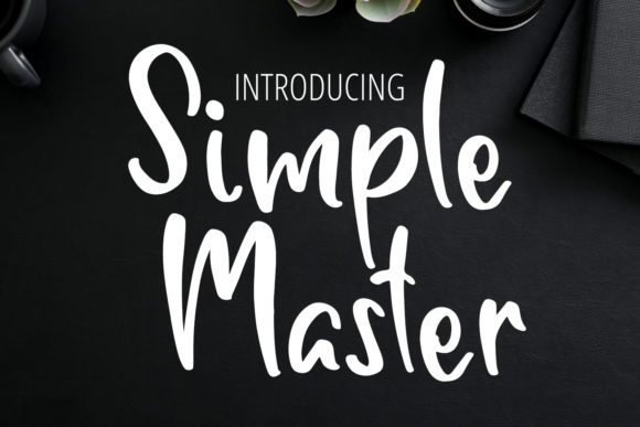 Simple Master Font