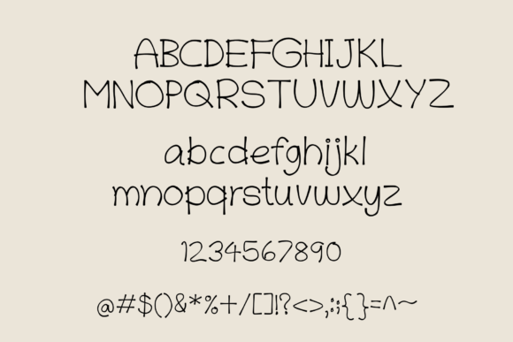 SimpleNW Font Poster 5