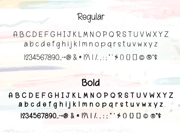 Simplify Font Poster 2
