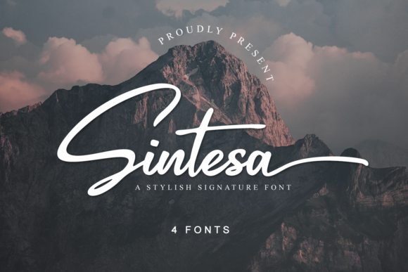 Sintesa Font Poster 1