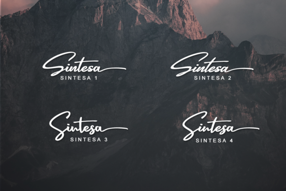 Sintesa Font Poster 2