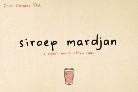 Siroep Mardjan Font Poster 1