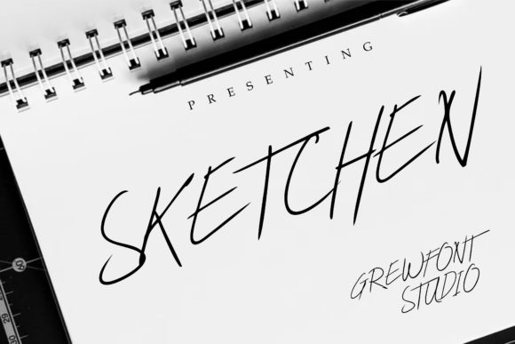 Sketchen Font