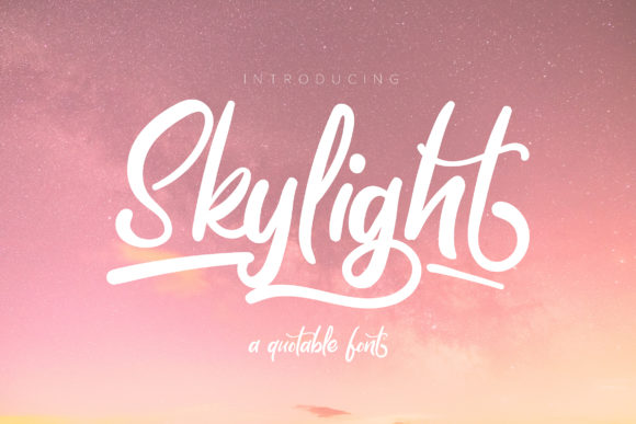 Skylight Font