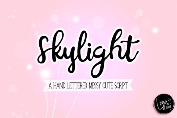 Skylight Font Poster 1