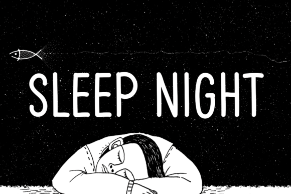 Sleep Night Font Poster 1