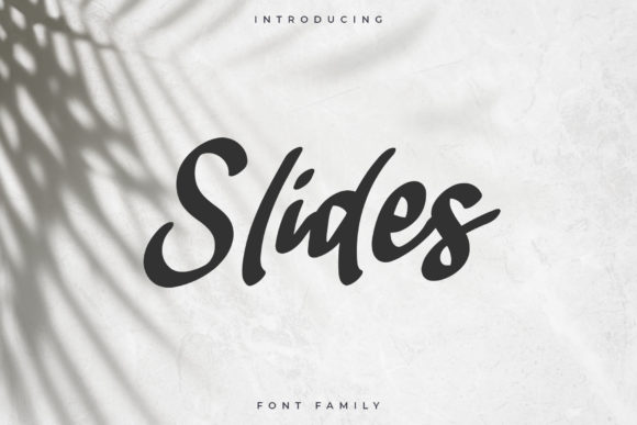 Slides Font