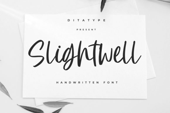 Slightwell Font Poster 1