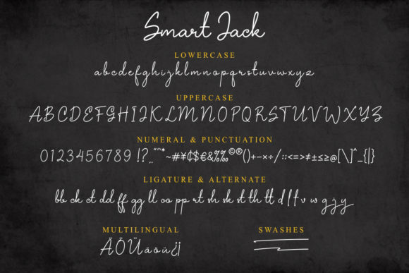 Smart Jack Font Poster 5