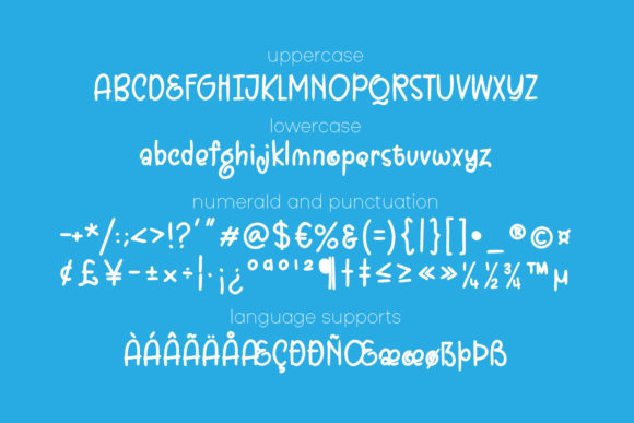 Smart Kids Font Poster 4