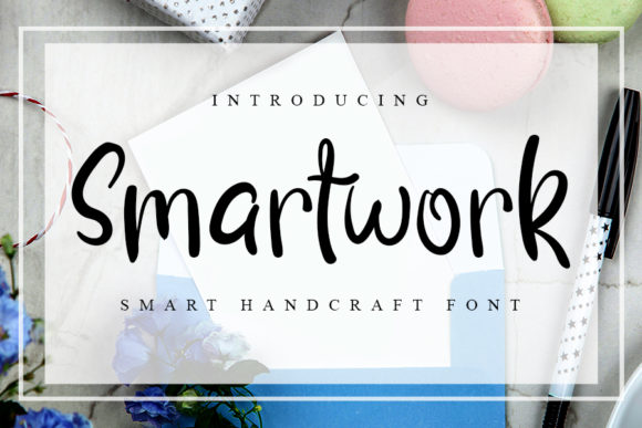 Smartwork Font Poster 1