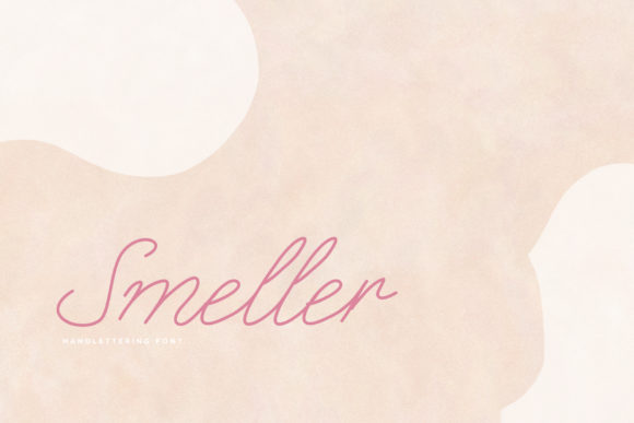 Smeller Font Poster 1