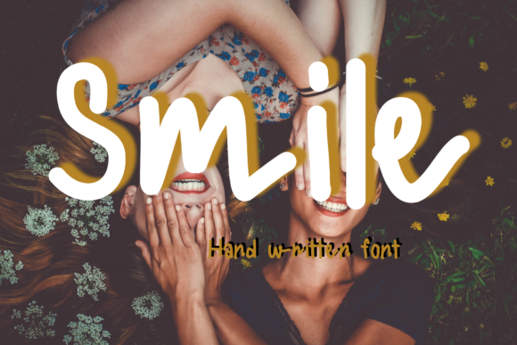 Smile Font Smile Font Poster 1
