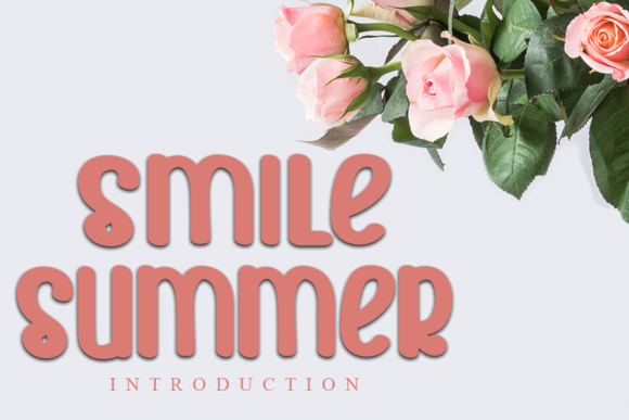 Smile Summer Font