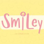 Smiley Font Poster 1