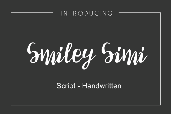 Smiley Simi Font