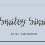 Smiley Simi Font Poster 3