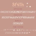Smith Font Poster 3