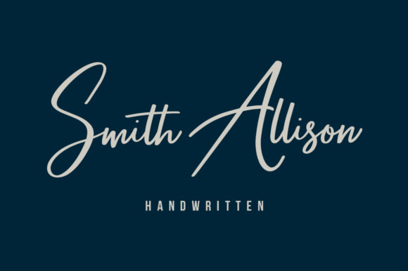 Smith Allison Font