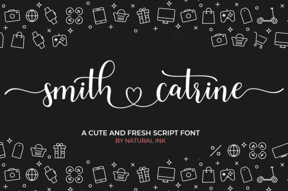 Smith Catrine Font Poster 1