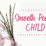 Smooth People Child Font Poster 1