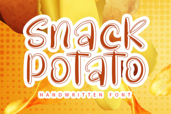 Snack Potato Font Poster 1